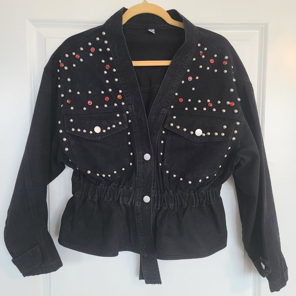 Studded Denim Jacket! - Picture 8 of 11